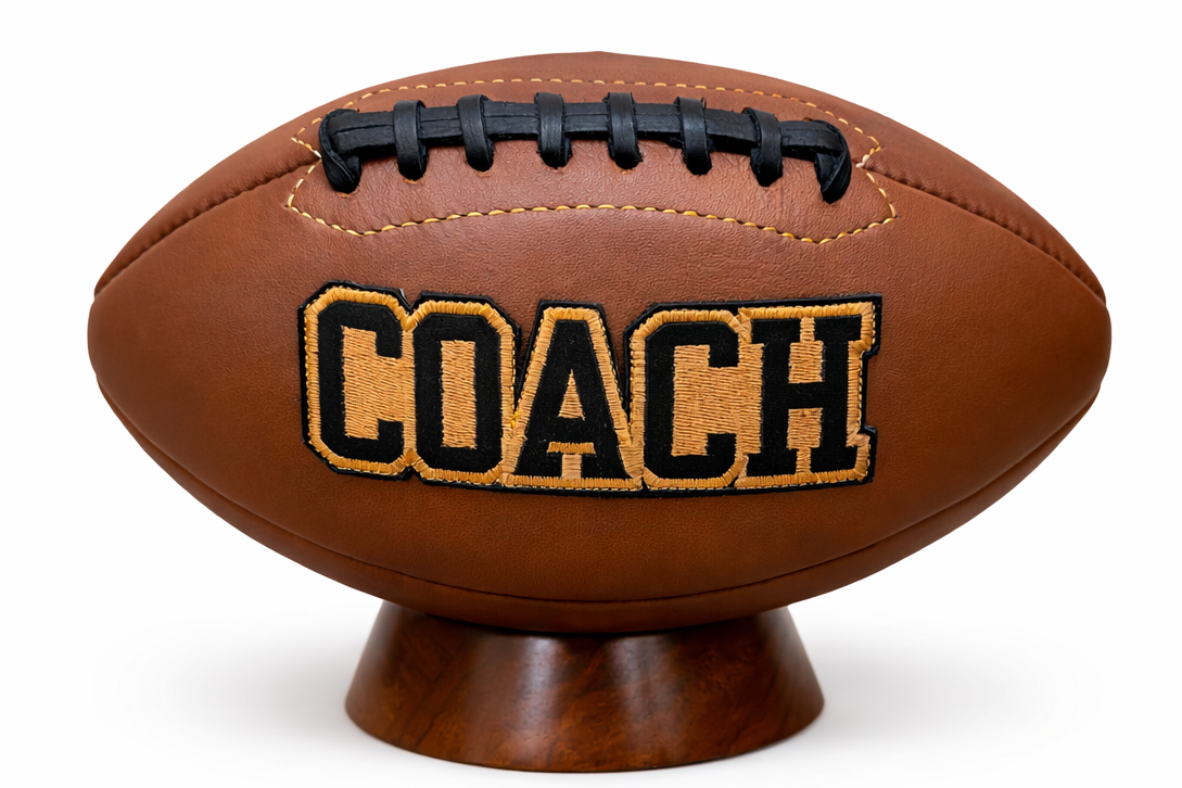Vintage "COACH" Football (Tan)