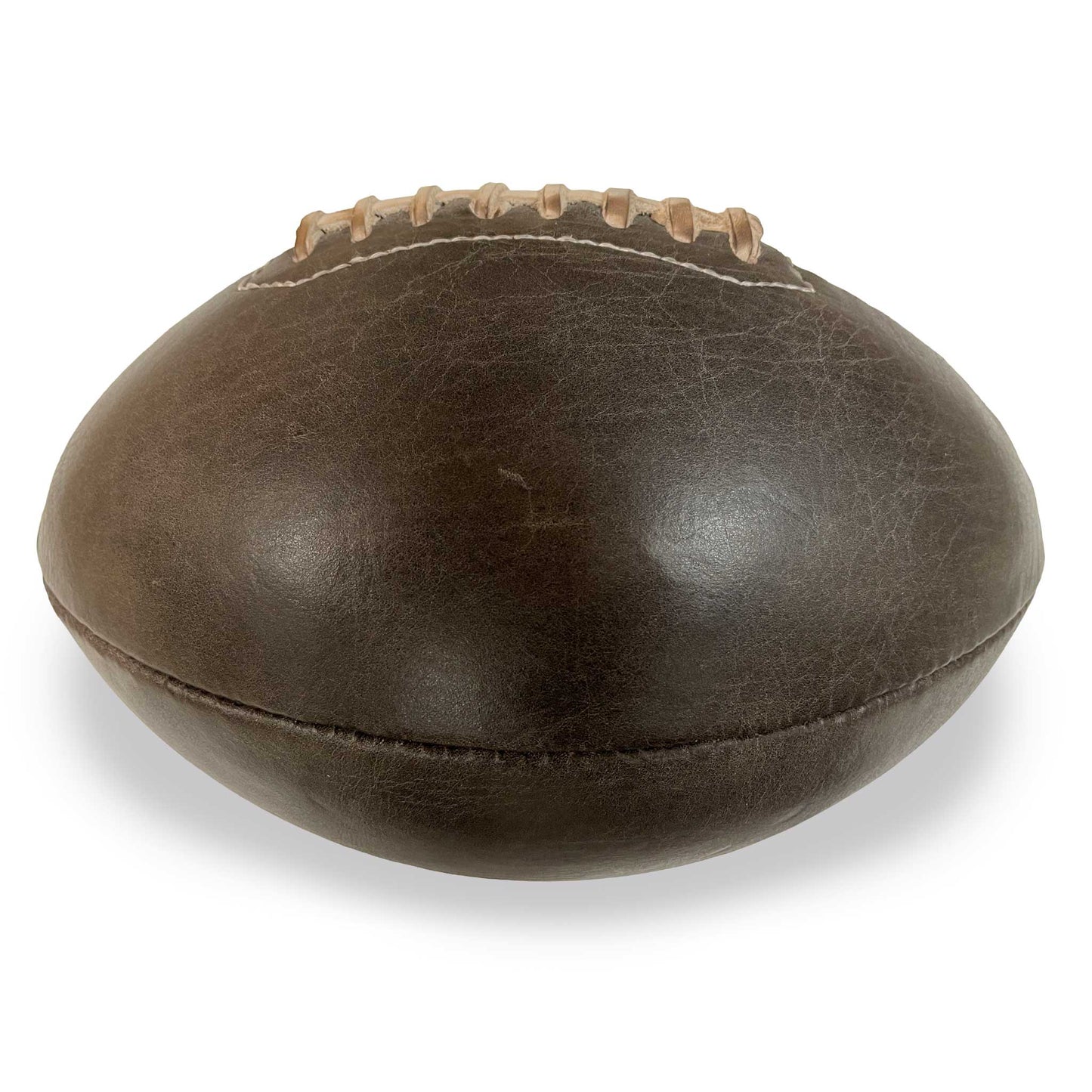 Vintage Cracked Black Football