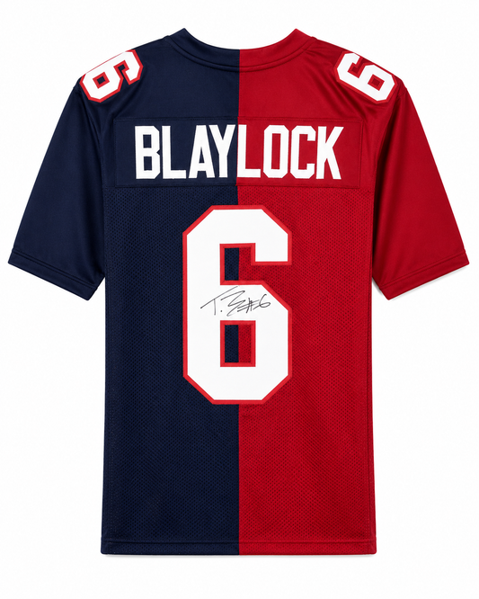 Tory Blaylock Autographed Jersey (Split)