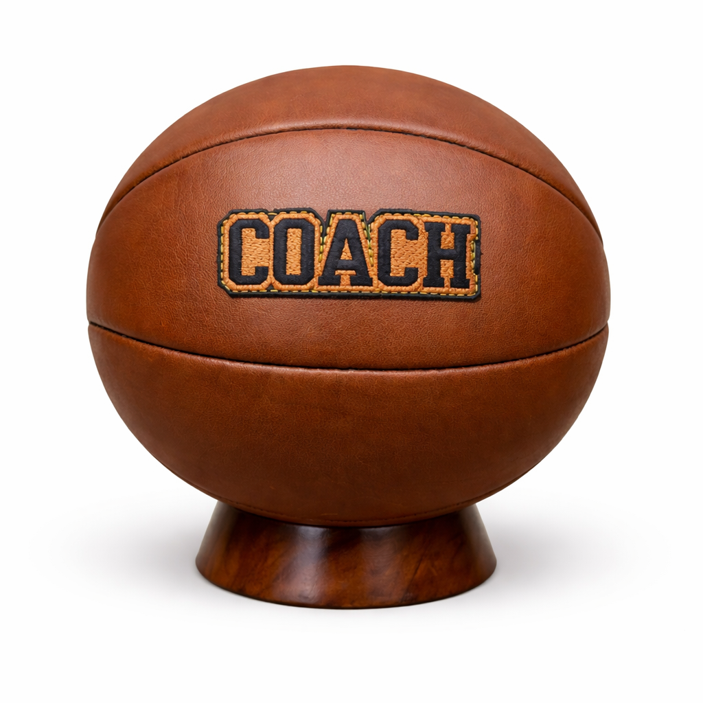 Vintage "COACH" Basketball (Tan)